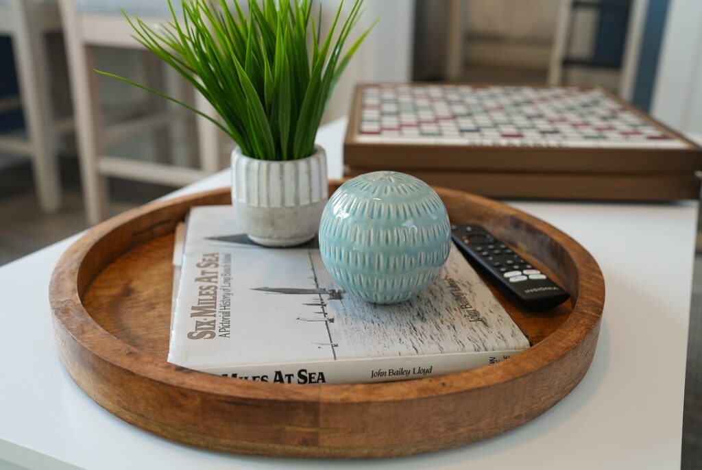 Coastal decor in the Houseboats