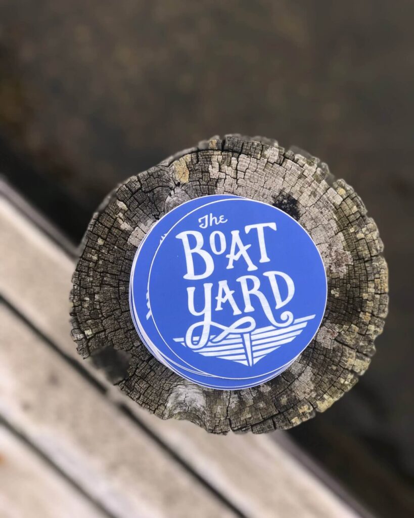 Boatyard stickers