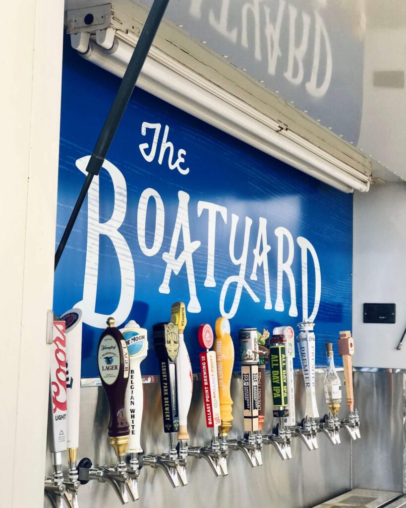 The Boatyard beer tap