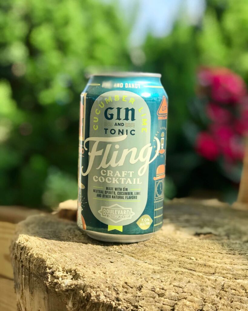 Gin and Tonic canned cocktail