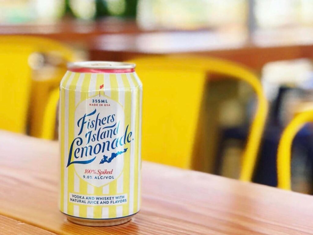 Fishers Island Lemonade can