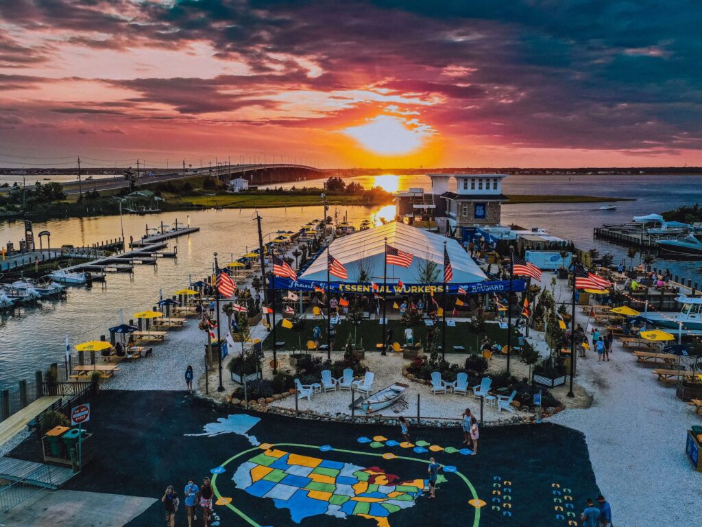 Sunset at the Boatyard